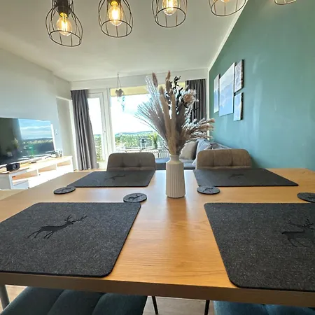 Daire Platzhirsch 314 Im Harz Mit Pool, Sauna & Schoener Aussicht In Braunlage-hohegeiss *